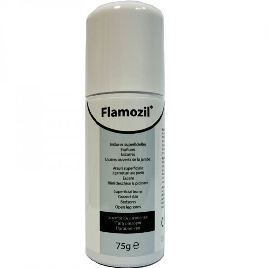 Afectiuni cutanate - Flamozil Spray pentru rani, 75 g, Lab Oystershell, nordpharm.ro