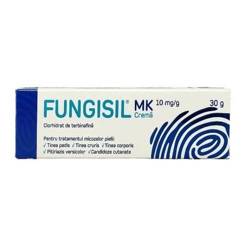 Afectiuni dermatologice - Fungisil MK crema, 10 mg/g, 30 g, Fiterman Pharma , nordpharm.ro