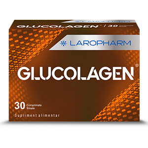 Suplimente alimentare - Glucolagen, 30 comprimate filmate, Laropharm, nordpharm.ro