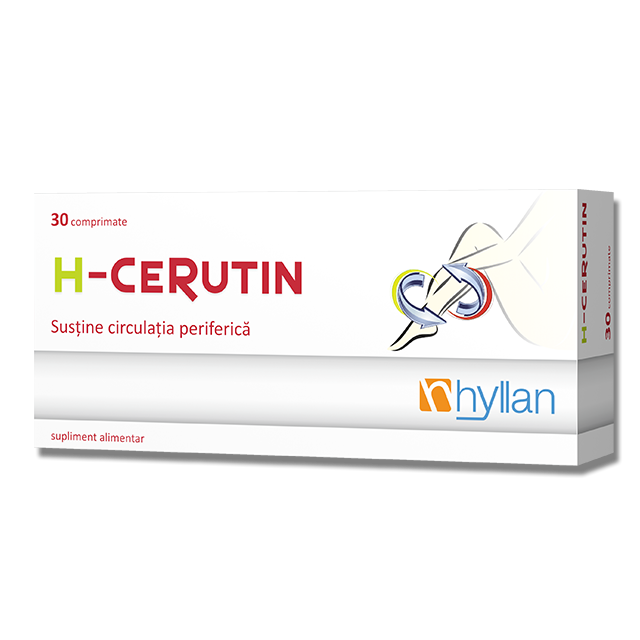 Varice si hemoroizi - H-CERUTIN 30 CPR, nordpharm.ro