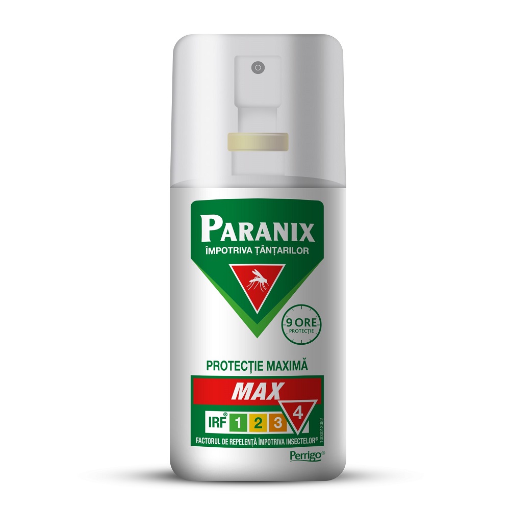 Protectie insecte si paraziti - PARANIX IMPOTRIVA TANTARILOR MAXX 75ML HIPOCRATE, nordpharm.ro