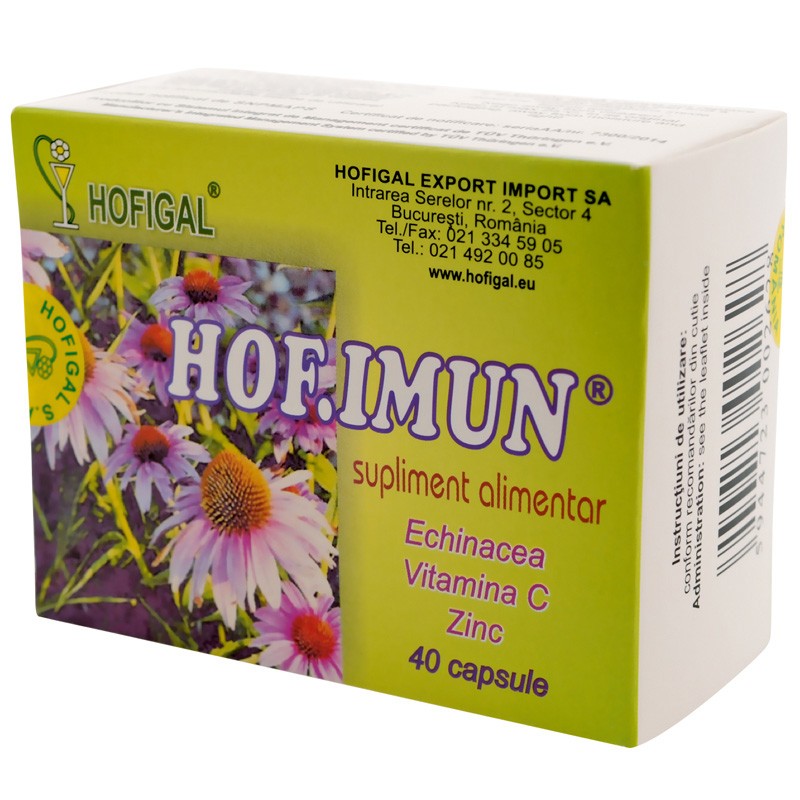 Imunitate - HOF IMUN CTX40 CPS HOFIGAL
, nordpharm.ro