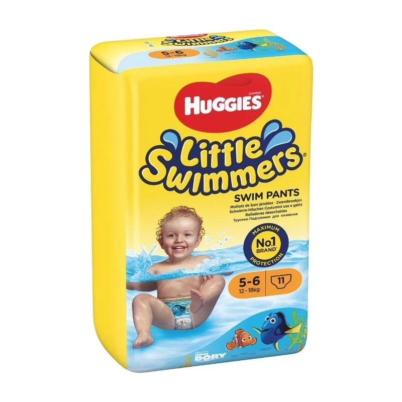 Scutece si servetele copii - HUGGIES LITTLE SWIMMERS SMALL (12-18KG) PACHX11 BUC, nordpharm.ro