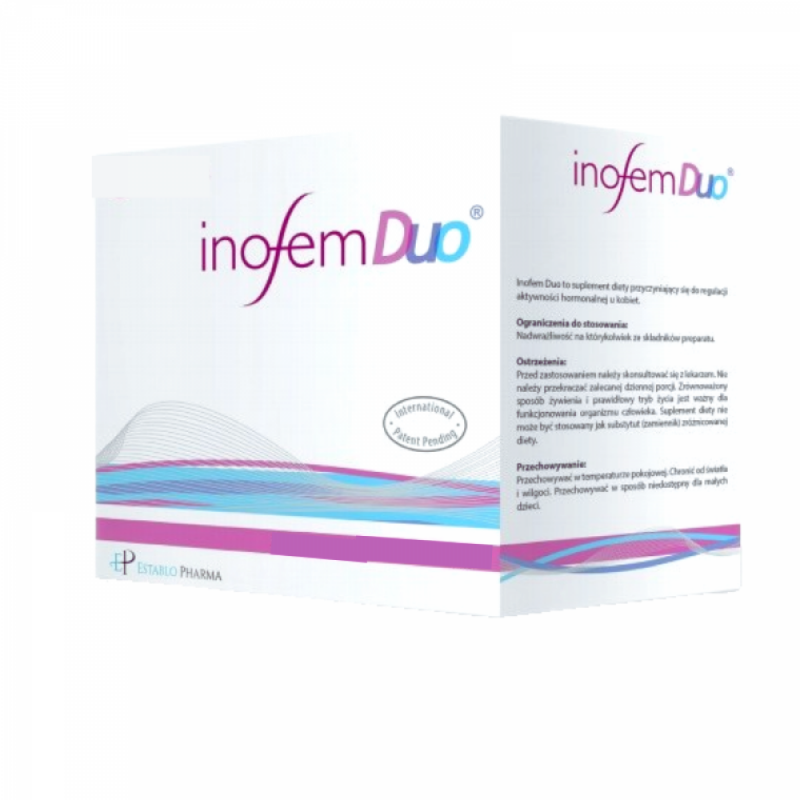 Fertilitate - Inofem Duo, 60 plicuri, Establo Pharma, nordpharm.ro