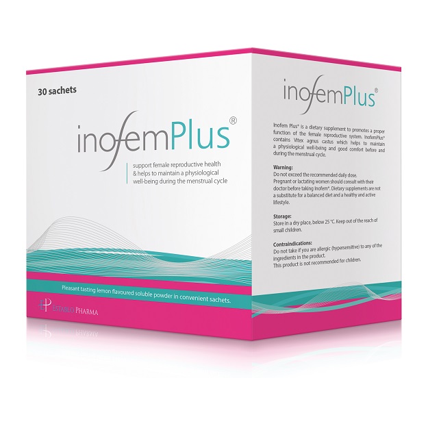 Fertilitate - Inofem Plus, 30 plicuri, Establo Pharma, nordpharm.ro