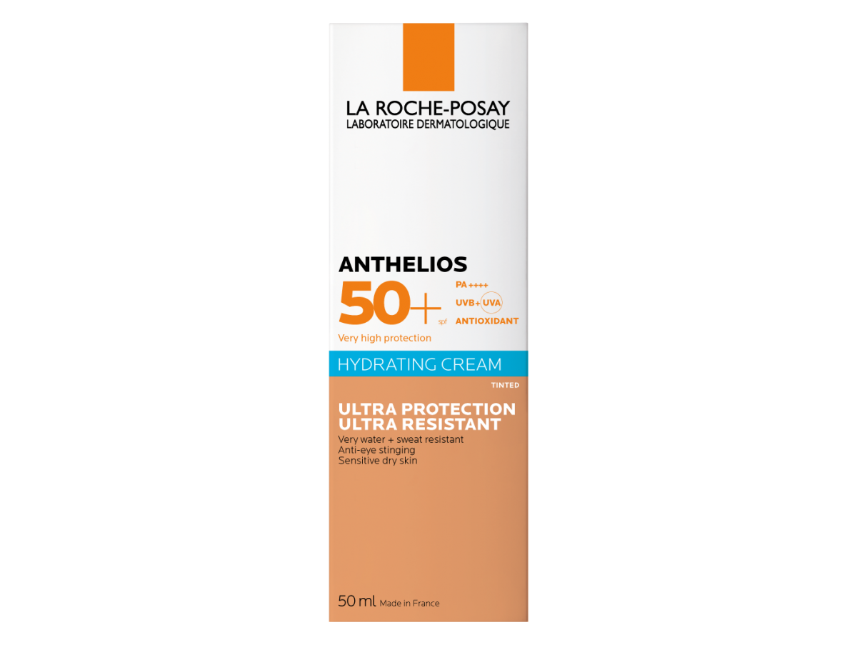 Protectie solara adulti - Crema hidratanta colorata SPF 50+ Anthelios UVImune 50 ml, La Roche Posay, nordpharm.ro