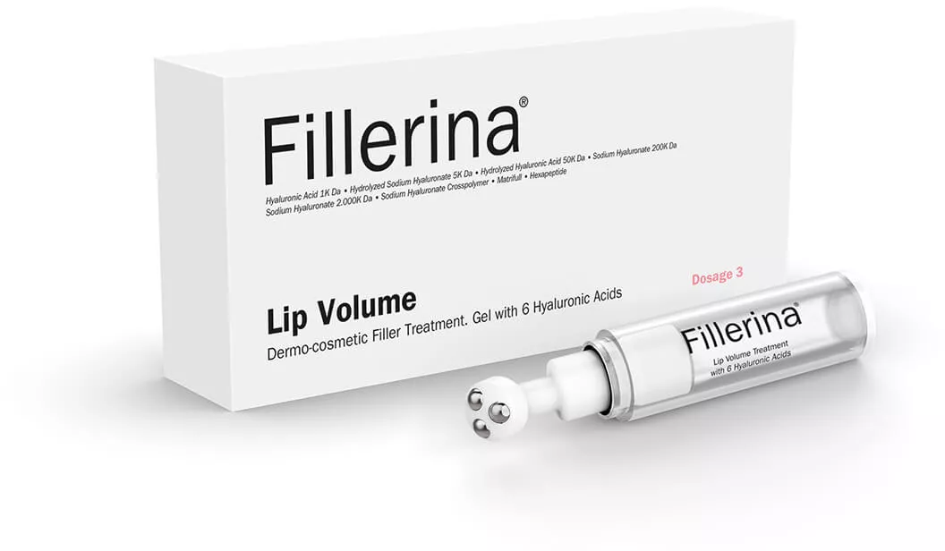 Ingrijire buze - Gel dermatocosmetic cu efect de umplere pentru buze Doza 3 Lip Volume Fillerina, 5 ml, Labo , nordpharm.ro