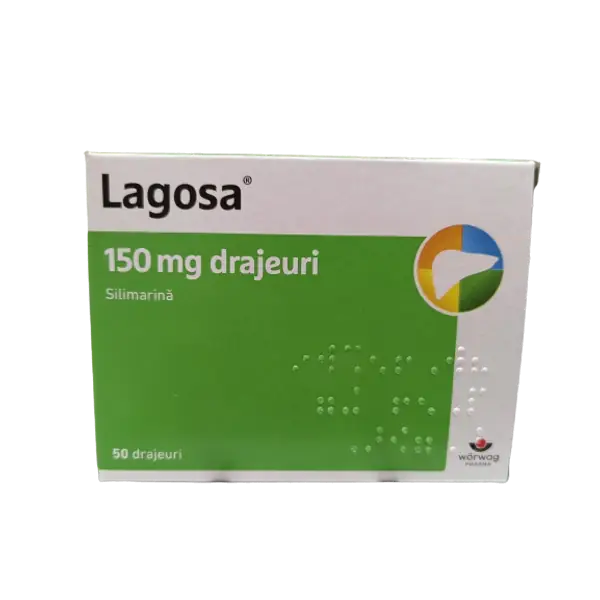Hepatoprotectoare - Lagosa 150 mg 50 drajeuri, Worwag Pharma, nordpharm.ro