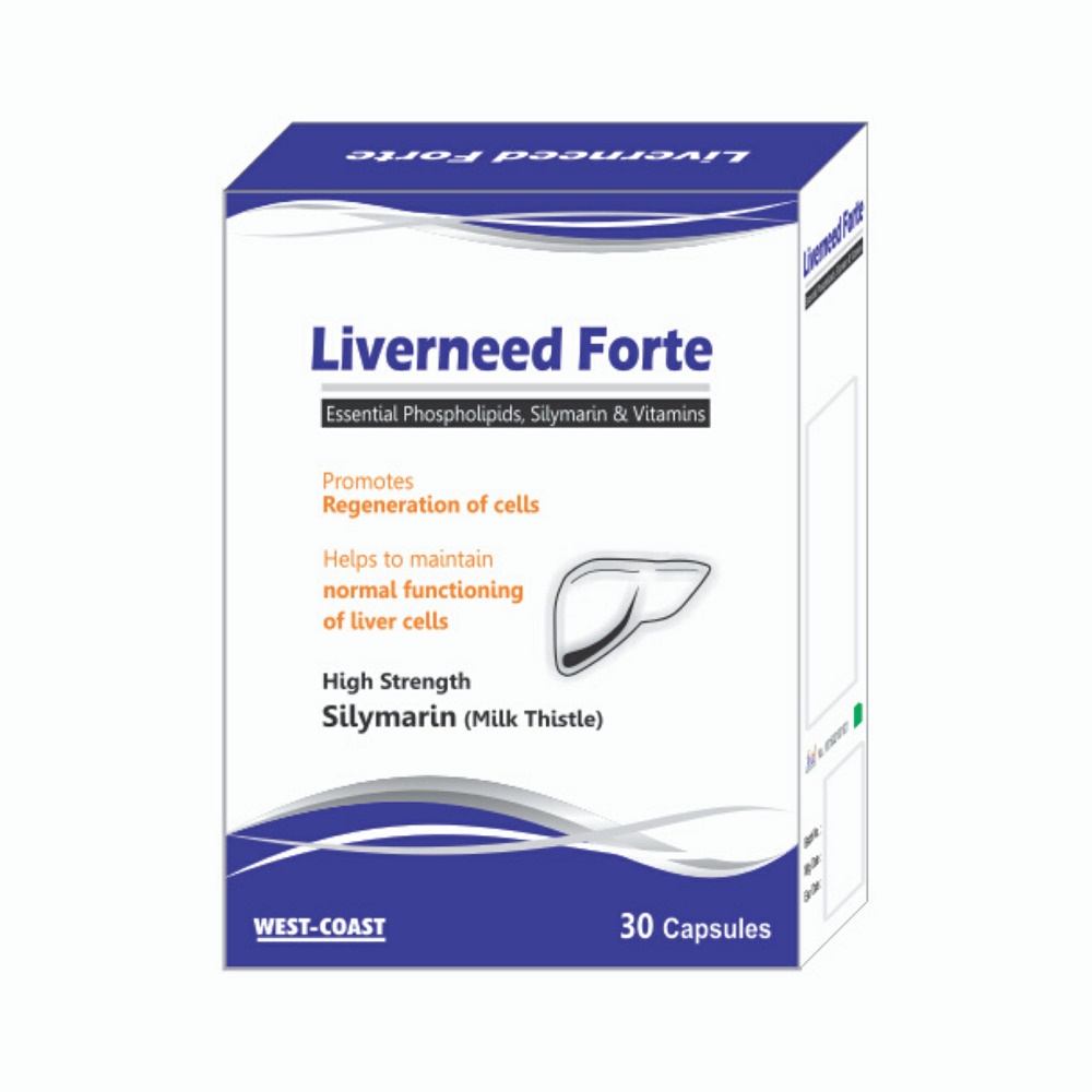 Hepatoprotectoare - Liverneed Forte complex hepatoprotector, 30 capsule, EsVida Pharma, nordpharm.ro
