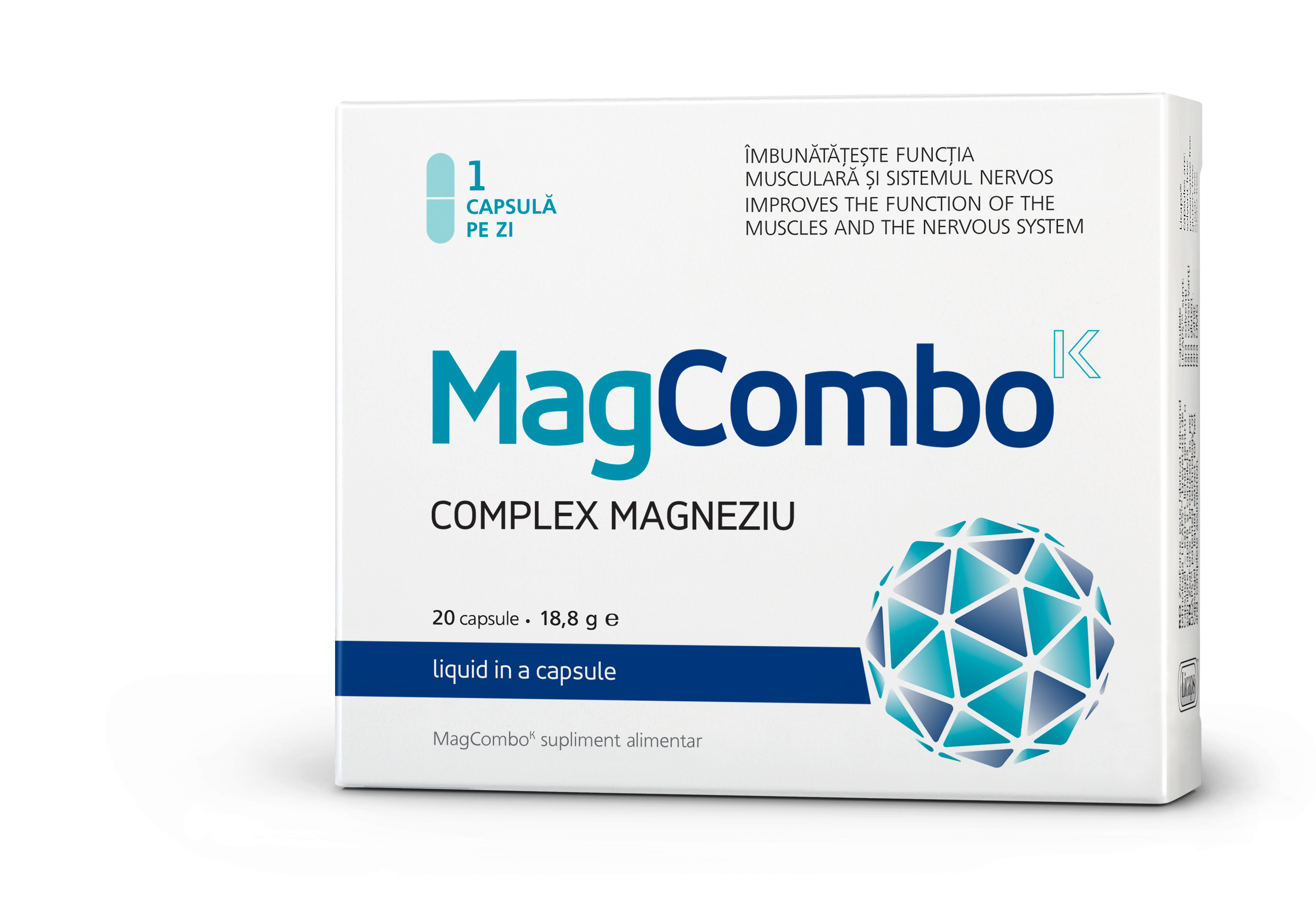 Somn si relaxare - MAGCOMBO 20 CPS, nordpharm.ro