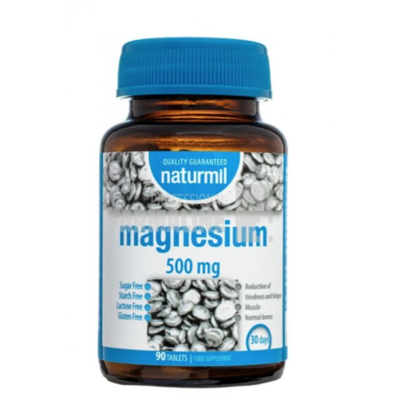 Vitamine si minerale - MAGNESIUM 500 mg, 90 tablete, nordpharm.ro