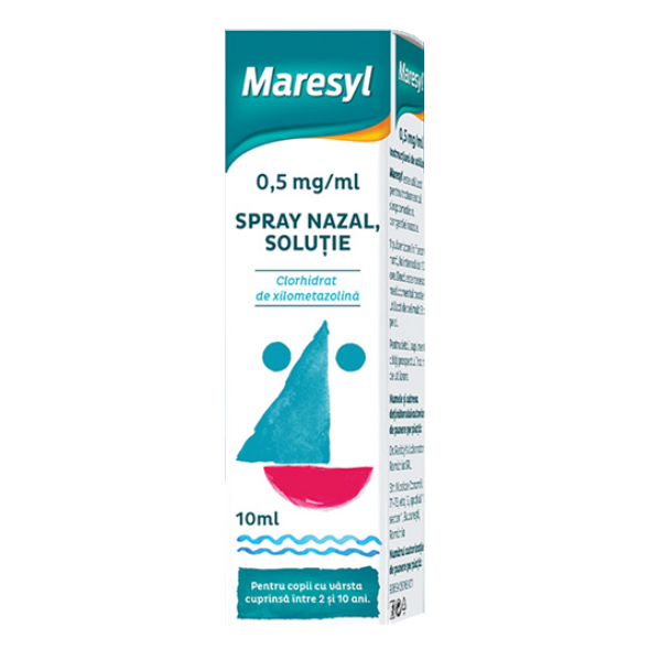 Raceala si gripa - MARESYL 0.5MG/ML FLX10 ML SPRAY NAZAL DR.REDDYS, nordpharm.ro