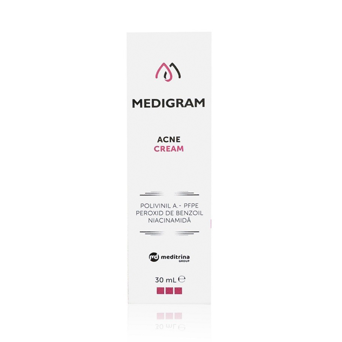 Ingrijire ten - Medigram crema, 30 ml, Meditrina, nordpharm.ro