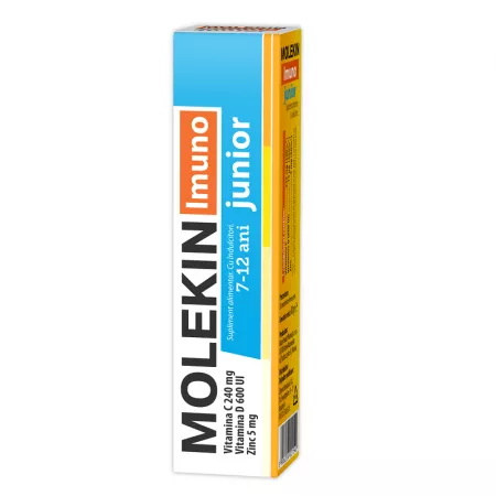Copii - Molekin Imuno Junior, 20 comprimate efervescente, Zdrovit
, nordpharm.ro