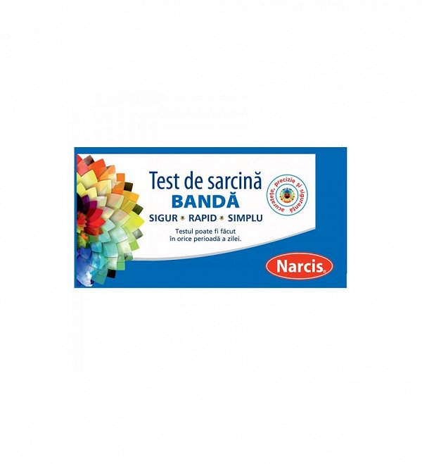 Teste sarcina si ovulatie - Test de sarcina banda, Narcis, nordpharm.ro