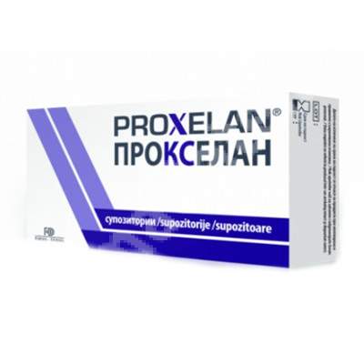 Afectiuni ale prostatei  - Proxelan, 10 supozitoare, Farma Derma, nordpharm.ro