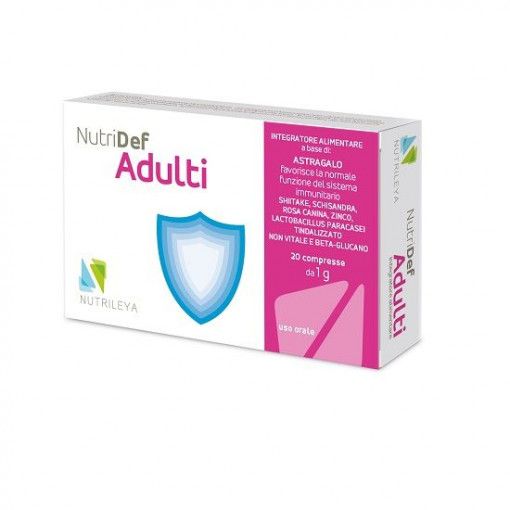 Imunitate - NutriDef Adulti, 20 tablete, Nutrileya, nordpharm.ro