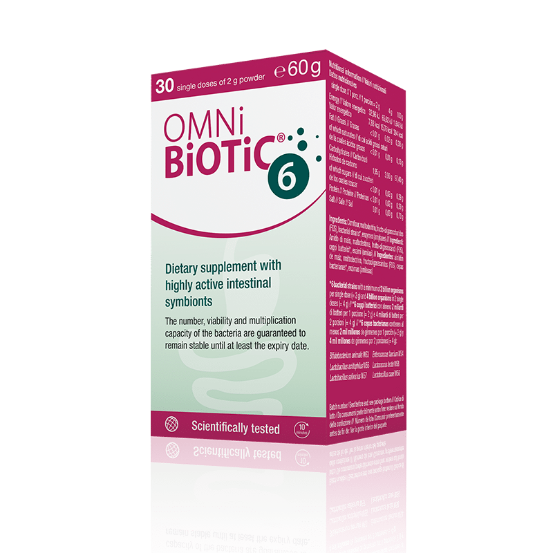 Vitamine si suplimente - Omni Biotic 6, 60 g, Institut AllergoSan , nordpharm.ro
