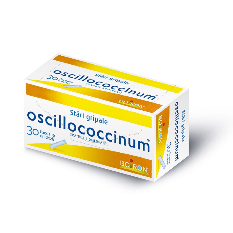Raceala si gripa - Oscillococcinum stari gripale, 30 unidoze, Boiron, nordpharm.ro