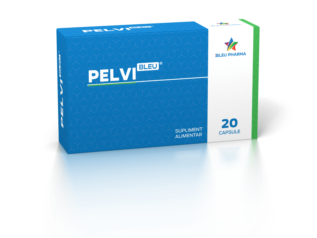 Afectiuni ale prostatei  - Pelvibleu 20 capsule, Bleu Pharma, nordpharm.ro
