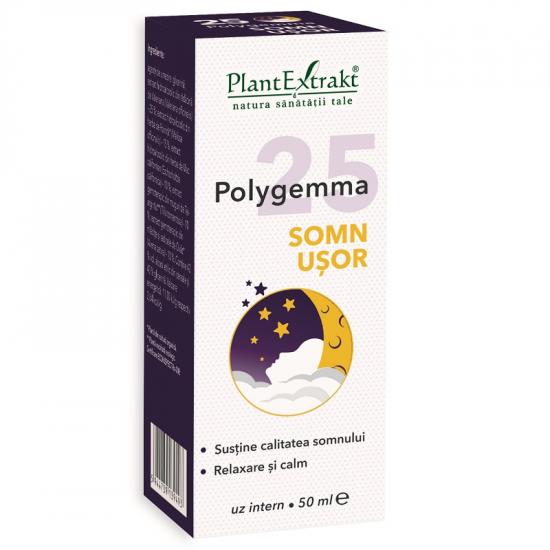 Extracte, tincturi - Polygemma 25 Somn Usor, 50 ml, Plant Extrakt, nordpharm.ro