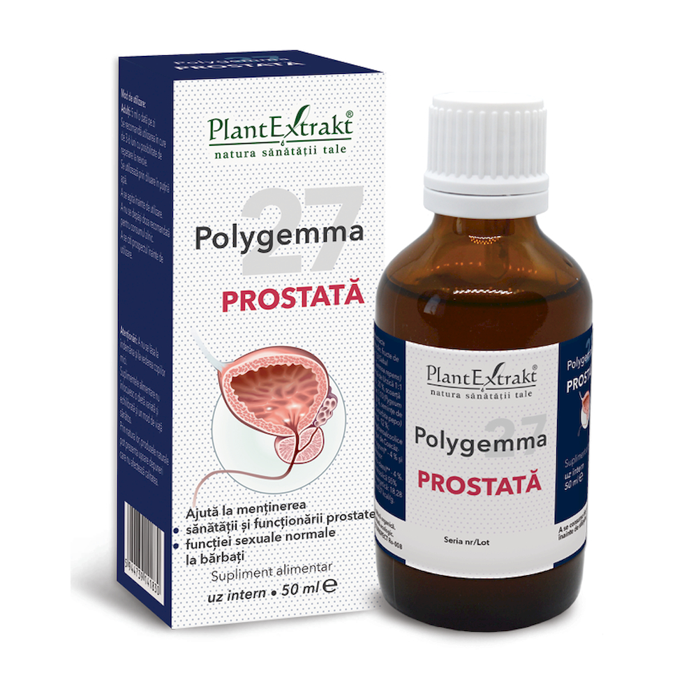 Extracte, tincturi - Polygemma 27 Prostata, 50 ml, Plant Extrakt, nordpharm.ro