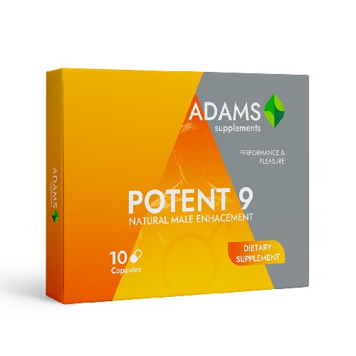 Tonice sexuale - Potent9, 10 capsule, Adams Vision, nordpharm.ro