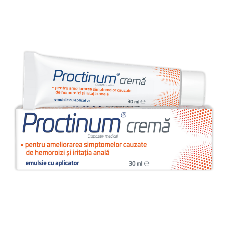 Varice si hemoroizi - Proctinum crema, 30 ml, Zdrovit, nordpharm.ro