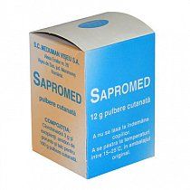 Antiseptice - SAPROMED PULB 3% 12G MEDUMAN, nordpharm.ro