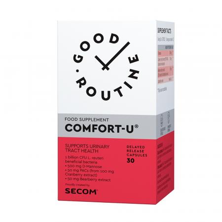 Sistemul genito-urinar - Comfort-U Good Routine, 30 capsule, Secom, nordpharm.ro