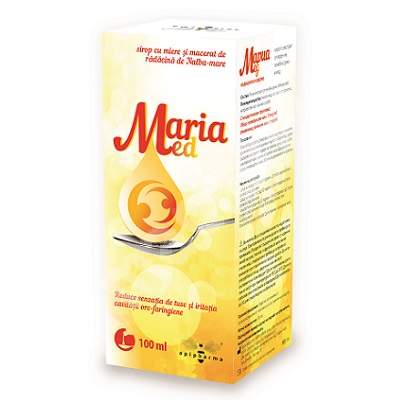 Siropuri - Sirop Maria Med, 100 ml, Apipharma, nordpharm.ro