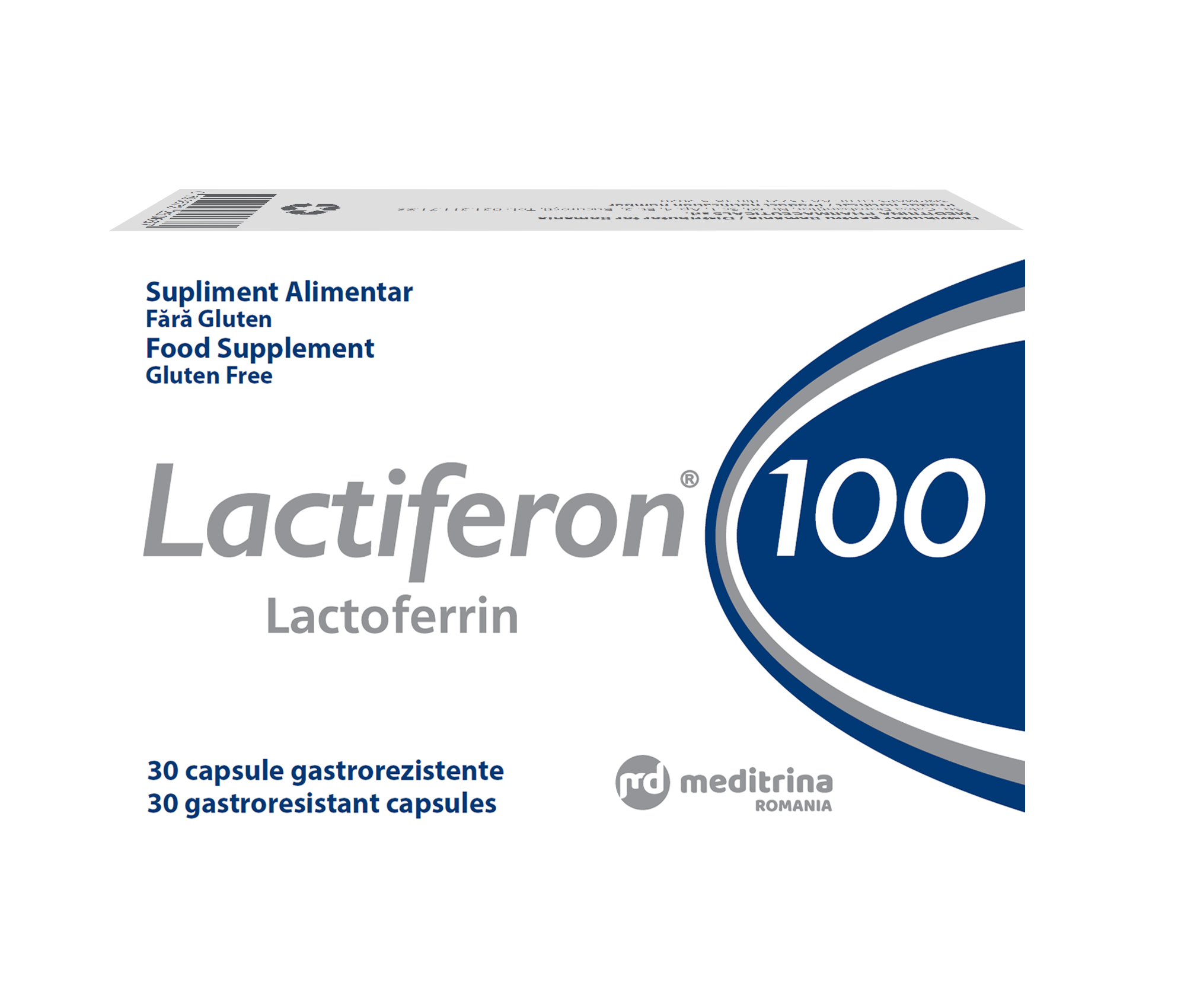Anemie adulti - Lactiferon, 100 mg, 30 capsule, Meditrina, nordpharm.ro