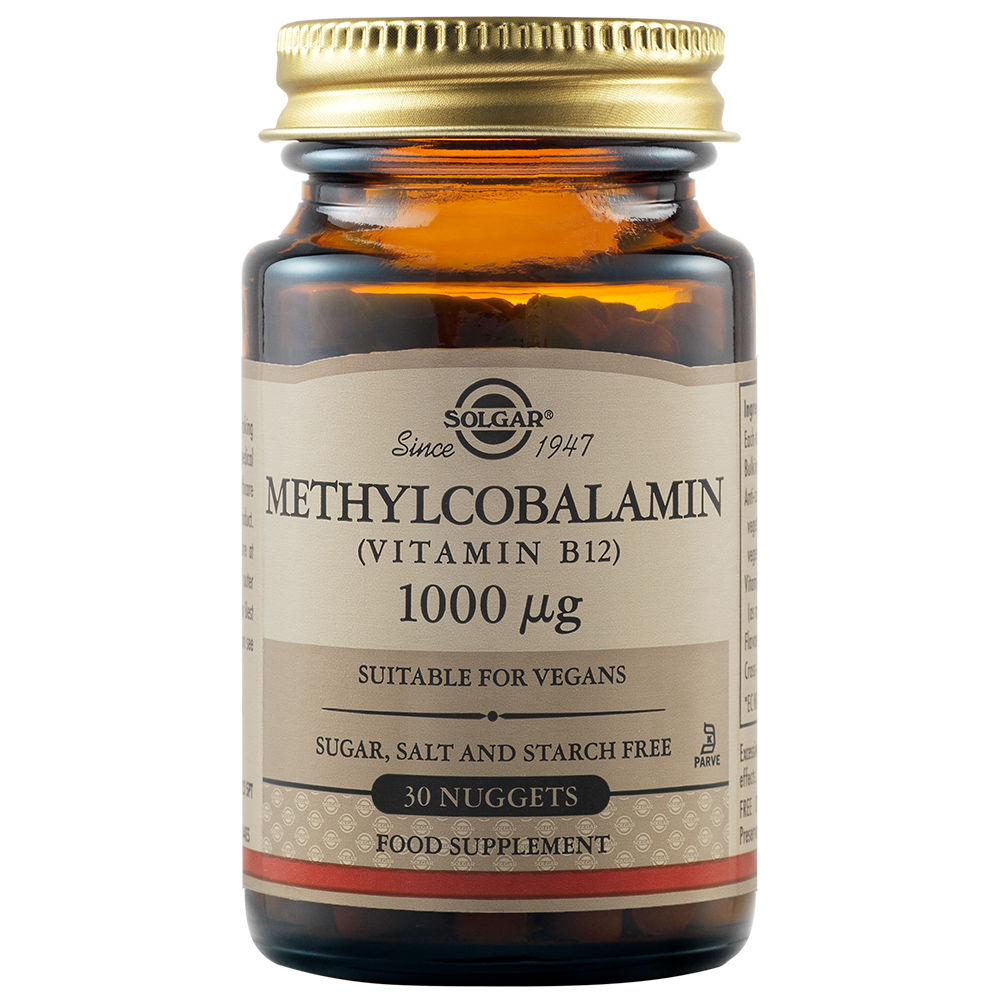 Imunitate - Metilcobalamina Vitamina B12, 1000 mcg, 30 tablete, Solgar
, nordpharm.ro
