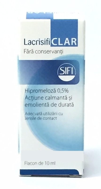 Ingrijire personala - Solutie oftalmica Lacrisifi Clar, 10 ml, Sifi , nordpharm.ro