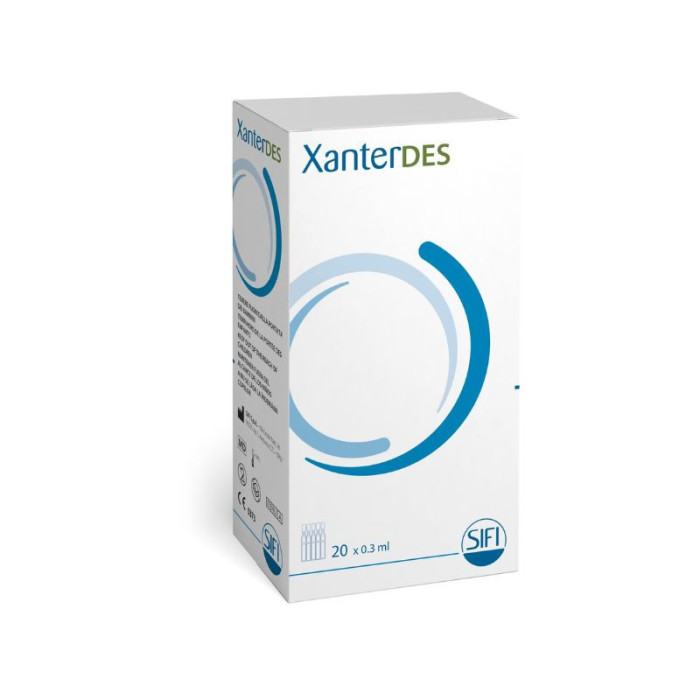 Ingrijire personala - Solutie oftalmica Xanterdes, 20 flacoane monodoza x 0.3 ml, SIFI , nordpharm.ro