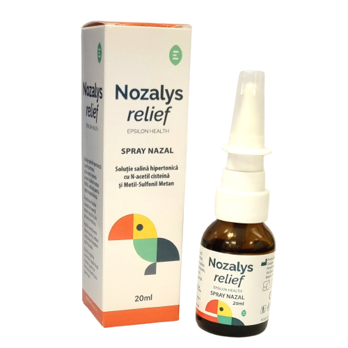 Sistemul respirator - Spray nazal Nozalys relief, 20 ml, Epsilon Health, nordpharm.ro