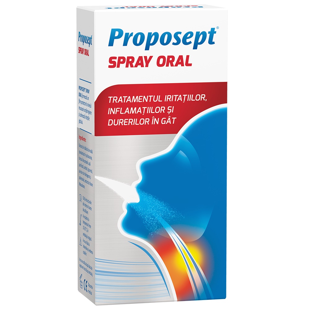 Sistemul respirator - Spray oral - Proposept, 20 ml, Fiterman Pharma, nordpharm.ro