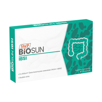 Sistemul digestiv - Biosun Ibsi, 30 capsule, Sun Wave Pharma, nordpharm.ro