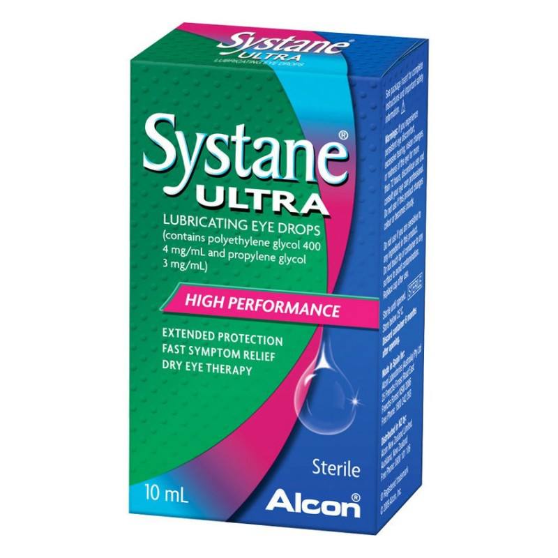 Pentru sanatatea ochilor - Picaturi oftalmice lubrifiante Systane Ultra, 10 ml, Alcon, nordpharm.ro