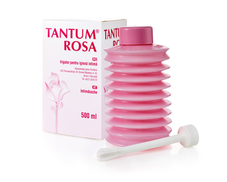 Igiena intima - Irigator pentru igiena intima Tantum Rosa, 500 ml, Angelini, nordpharm.ro