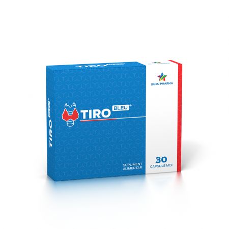 Afectiuni endocrine - Tiro Bleu, 30 capsule moi, Bleu Pharma, nordpharm.ro
