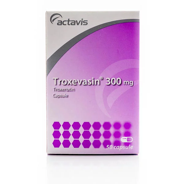 Afectiuni circulatorii - Troxevasin, 300 mg, 50 capsule, Teva
, nordpharm.ro