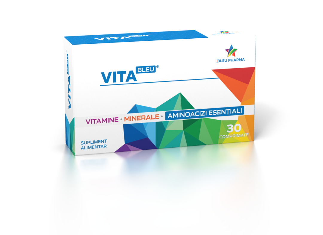Vitamine si suplimente - Vitableu 30 capsule, Bleu Pharma
, nordpharm.ro