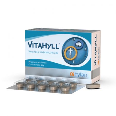 Vitamine si suplimente - Vitahyll, 30 comprimate, Hyllan , nordpharm.ro