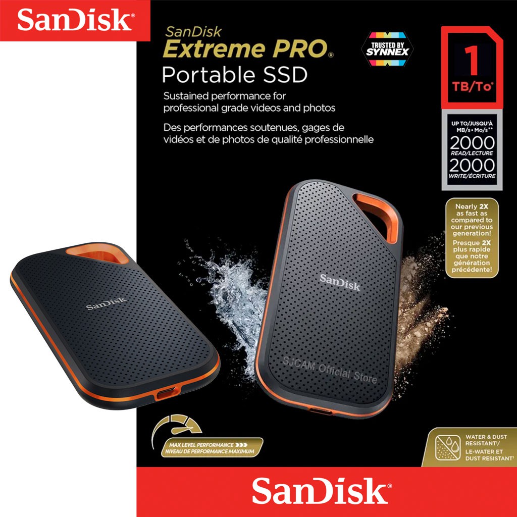 smuggling Contractor elite HDD & SSD extern Extreme PRO v2 SSD portabil 1TB 2.5inch USB...