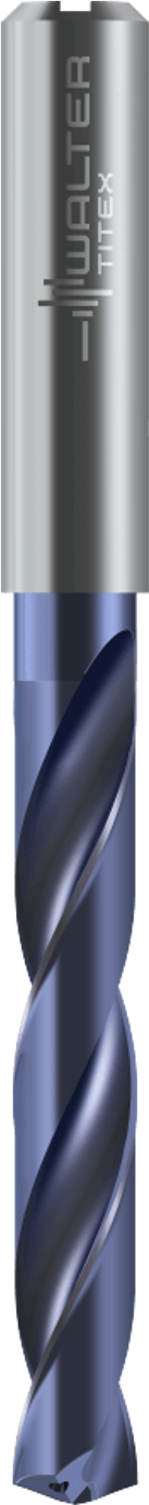 Burghie cu racire interna - Burghiu elicoidal din carbura metalica cu racire interna 3,0 mm  DC150-05-03.000A1-WJ30RE, oldindustry.ro