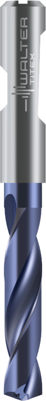 Burghie cu racire interna - Burghiu elicoidal din carbura metalica cu racire interna 3,00 mm DC150-03-03.000D1-WJ30RE, oldindustry.ro