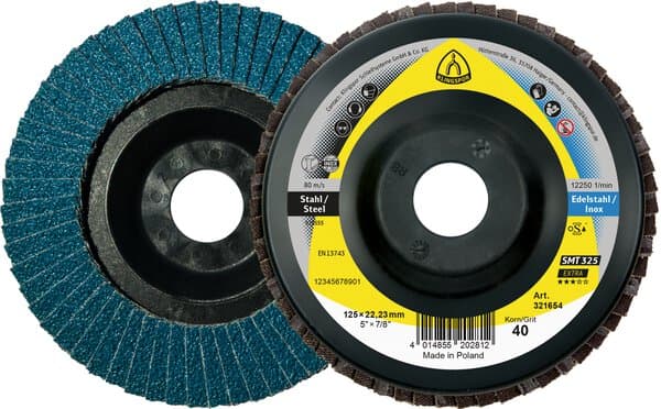Disc lamelar conic SMT 325 Extra 125x22,23 P60 321662 Klings...