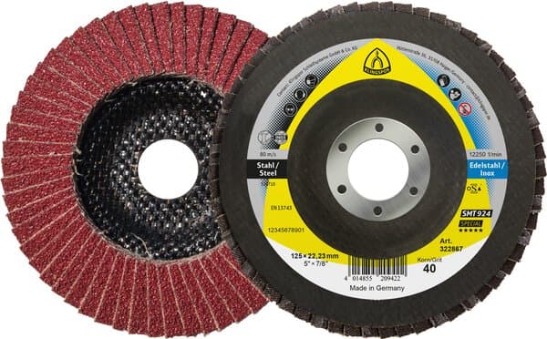 Disc lamelar conic SMT 924 Special 125x22,23 P40 322867 Klin...