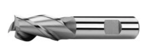 Freze cilindro-frontale - Freza cilindro-frontala HSS Cobalt DIN 844 2x7x51x6, oldindustry.ro